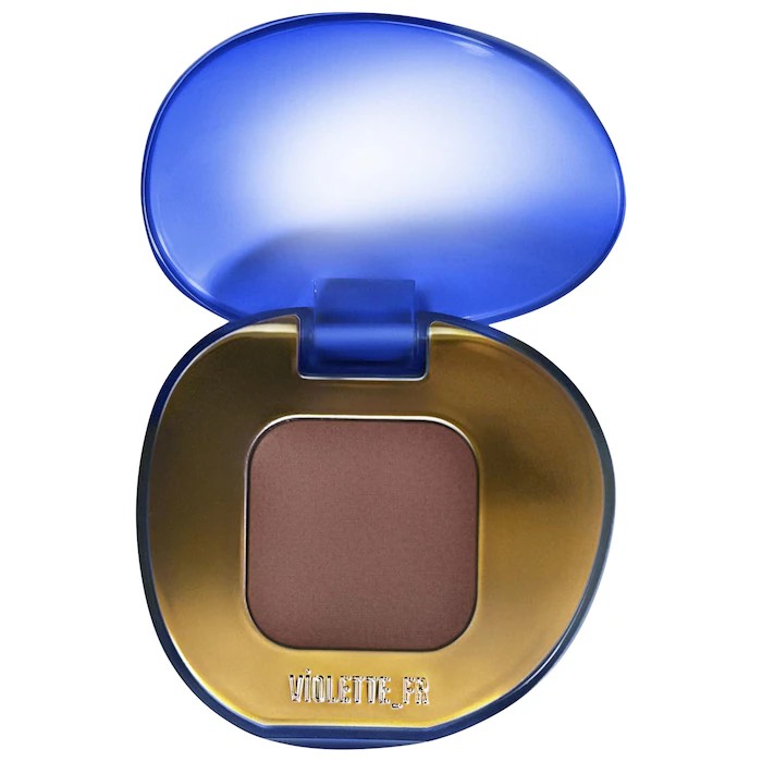 VIOLETTE_FR  Тени для век PLUME EYESHADOW Feather Matte Veil + Feather Shimmer Veil, Bois Brûlé