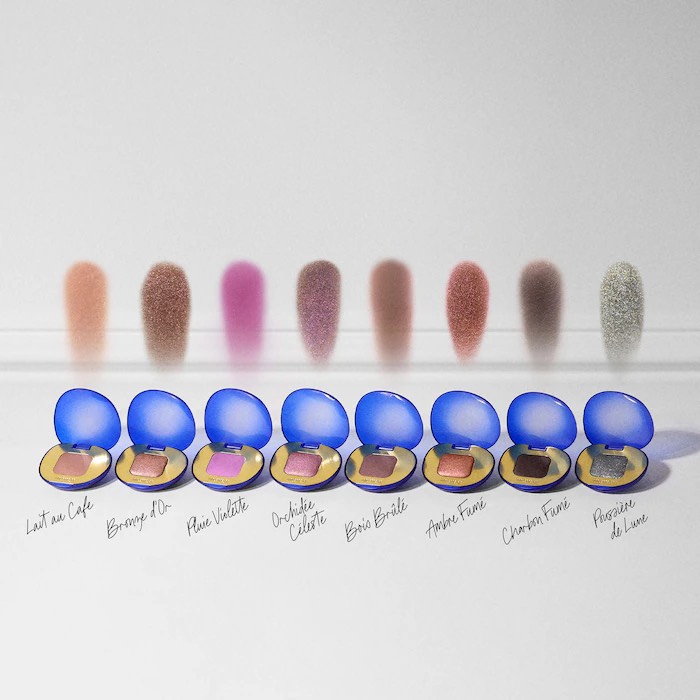 VIOLETTE_FR  Тени для век PLUME EYESHADOW Feather Matte Veil + Feather Shimmer Veil, Bois Brûlé 7