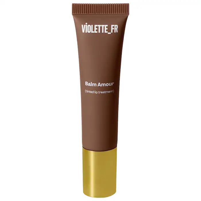VIOLETTE_FR Питательный бальзам для губ с пептидами BALM AMOUR Nourishing Tinted Lip Treatment with Peptides, Noisette