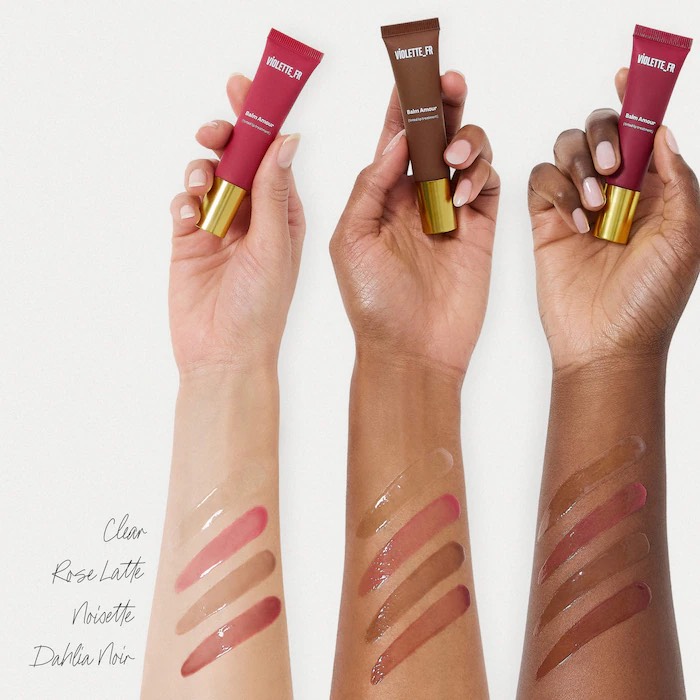 VIOLETTE_FR Питательный бальзам для губ с пептидами BALM AMOUR Nourishing Tinted Lip Treatment with Peptides, Noisette 6