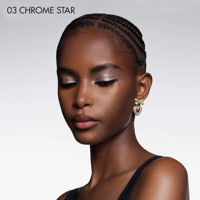 Dolce&Gabbana Палетка теней для век Multi-Finish Eyeshadow Palette 03 Chrome Star , 6,5 гр 4