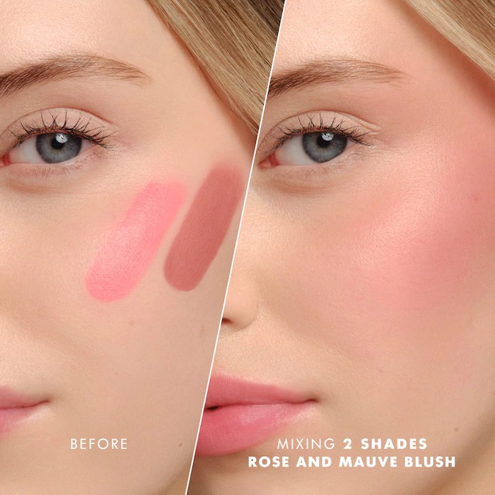Armani Dolci Кремовые румяна  Blush Smoothing Cream-to-Powder Soft-Matte, 1 Rose Blush 7