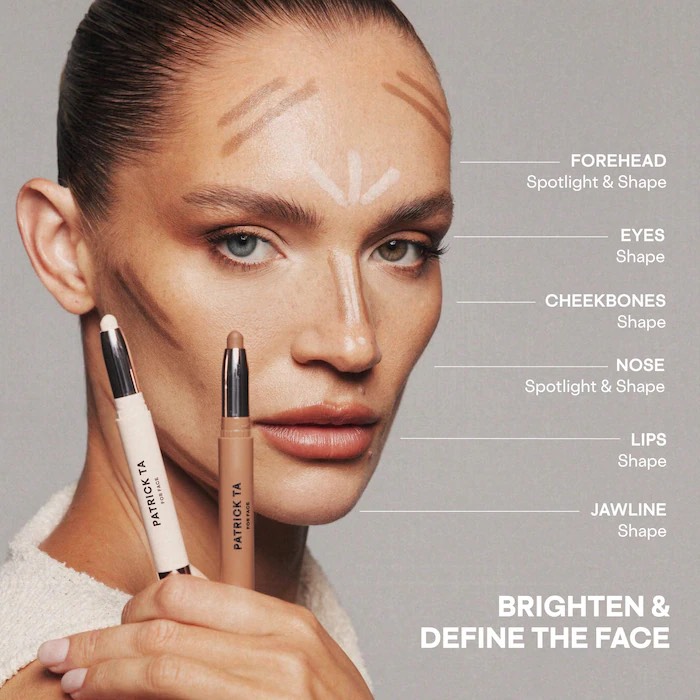 PATRICK TA   Стик для контуринга Patrick Ta Major Sculpt Shape & Shade Anywhere Artistry Sticks, Shape 9