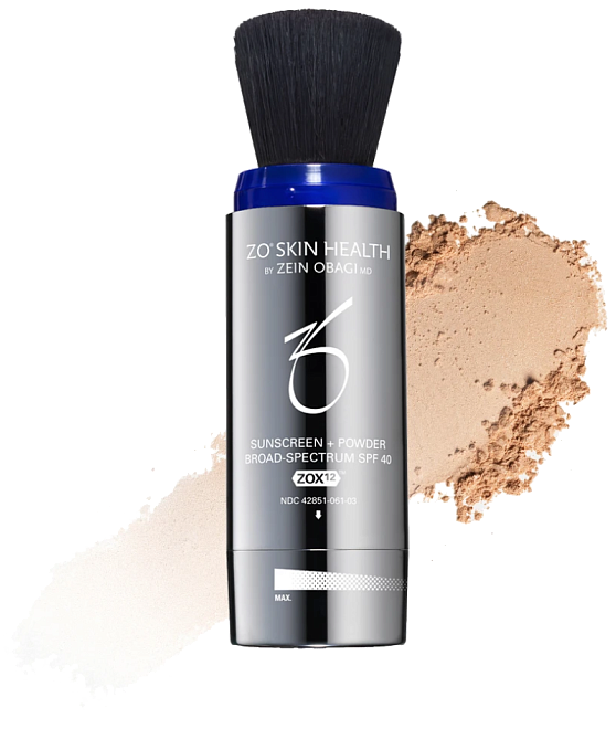 ZO Skin Health by Zein Obagi Солнцезащитная пудра SPF 30 (тон средний) Sunscreen + Powder Broad Spectrum SPF 30 Medium,