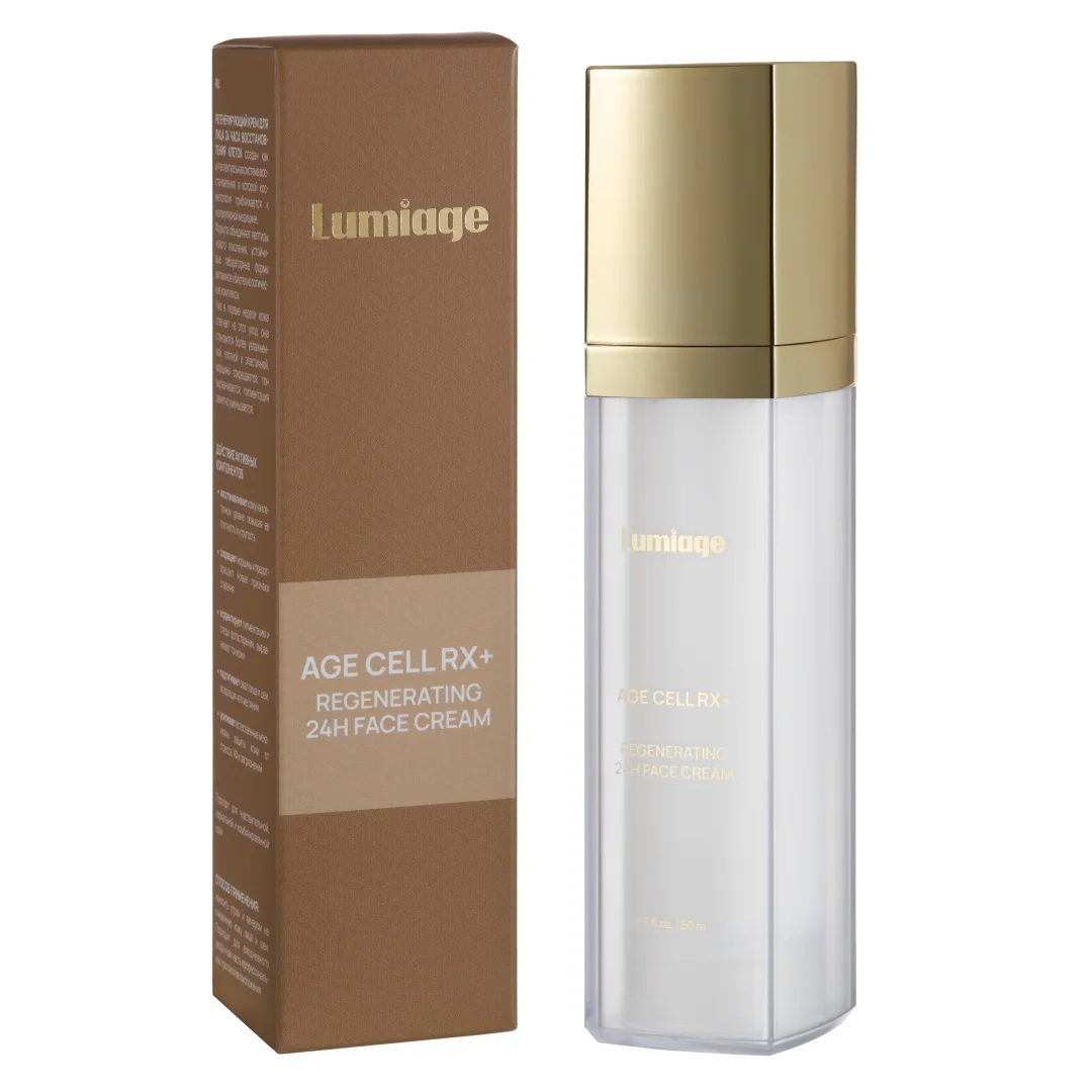 AGE CELL RX+ REGENERATING 24 HOURS FACE CREAM,  Регенерирующий крем для лица 24 часа восстановления клеток,  50мл 2