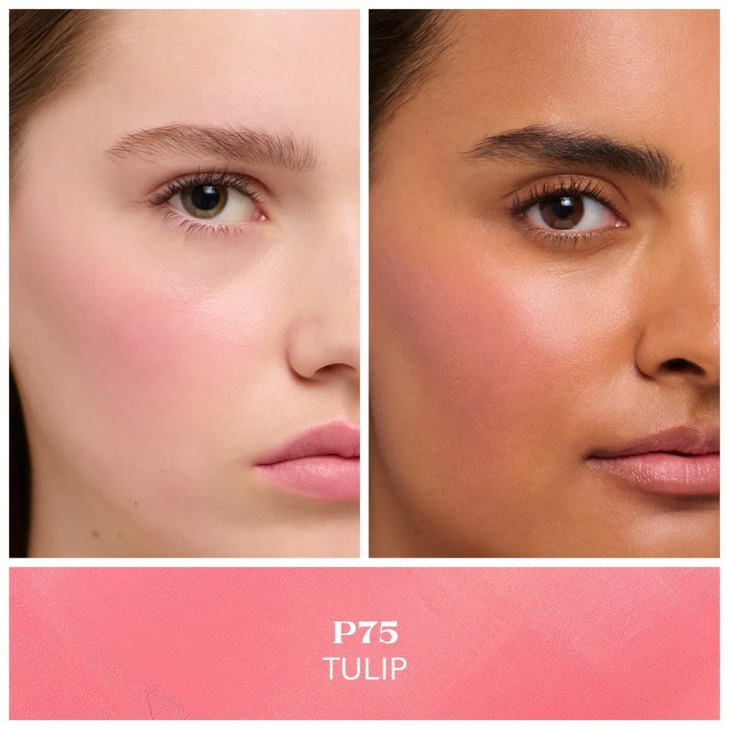 Prada румяна  Touch Cream to Powder Blush  color в оттенке   P75 Tulip, 3,5гр 4